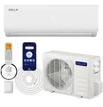 DELLA 9K BTU Mini Split Air Conditioner & Heater Inverter System - Bed Bath & Beyond - 39371837