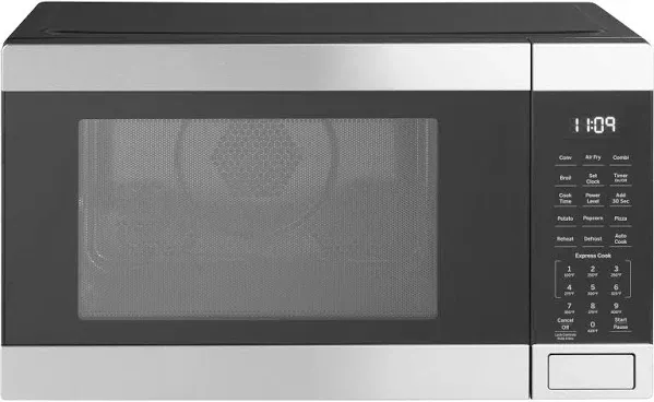 GE 1.0 Cu. Ft. Countertop Convection Microwave Oven with Air Fry