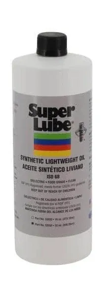 Super Lube Synthetic Oil Bottle 1 qt. ISO 68