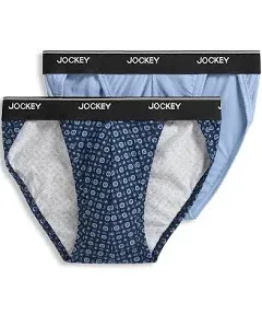 Jockey Men's Elance String Bikini - 2 Pack