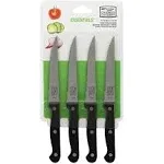 Chicago Cutlery 4 Set Kitchen SteakKnife High Carbon Steel Blade Polymer 1094283