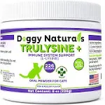 Pet Health Pharma Trulysine Plus L-Lysine for Cats Immune Support Oral Powder 8oz/226g - Cats & Kittens of All Age, Sneezing, Runny Nose Squinting