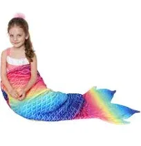 Catalonia Kids Mermaid Tail Blanket