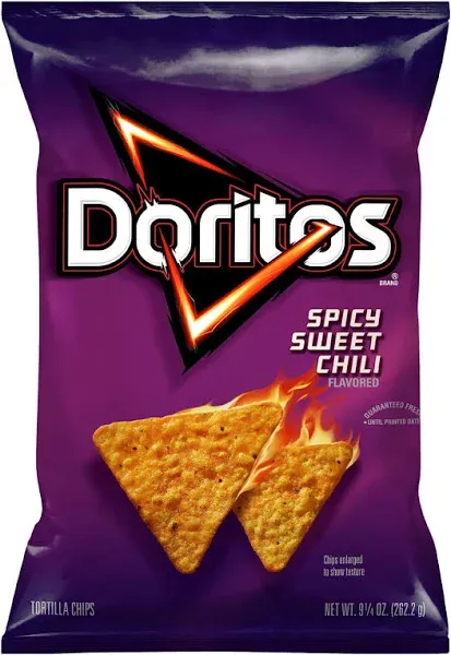 Doritos Zesty Cheese Tortilla Chips, 235g/8.3 oz., Bag, {Imported from Canada}