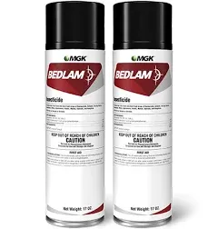 BedLam Spray Bed Bug Control Spray 2 cans