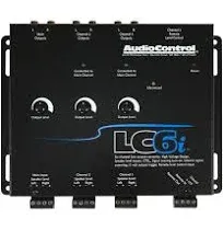 AudioControl LC6i Black 6 Channel Line Out Converter with Internal Summing