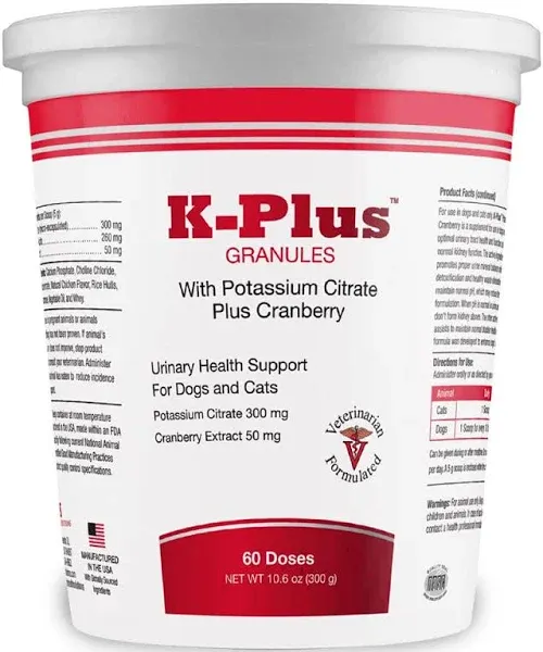 K-Plus Potassium Citrate Plus Cranberry Granules