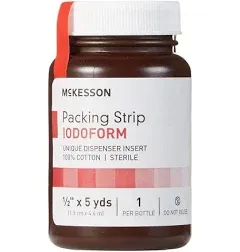 McKesson Iodoform Wound Packing Strip