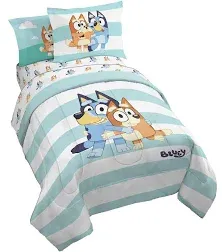 BBC Bluey & Bingo 4 Piece Toddler/Crib Size Bed Set