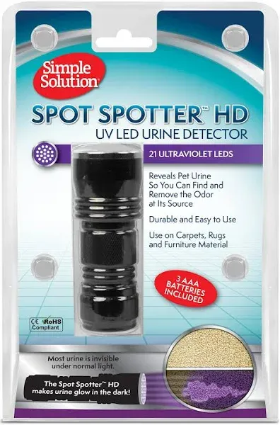 Simple Solution Spot Spotter HD UV Urine Detector