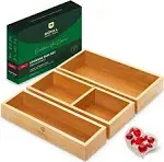 Bathroom Drawer Organizer 3 Boxes