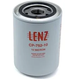 Lenz Replacement Filter Element 10 Micron 20 GPM 200 Psi