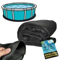 U.S. Pool Supply Armour Shield 27-Foot Round Heavy Duty Pool Liner Pad for Ab...