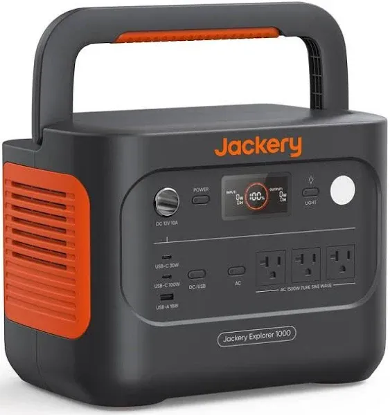 Jackery Explorer 1000 V2 Portable Power Station