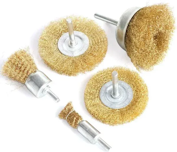 Fppo Brass Wire Wheel Brush Kit