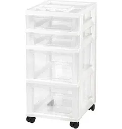 Iris USA Craft Organizers and Storage Rolling Storage Cart for Classroom Supplies