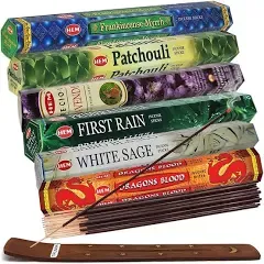 Hem Incense Sticks Variety Pack #23-120 Insence-Sticks (6 Incents X 20 Insense) 