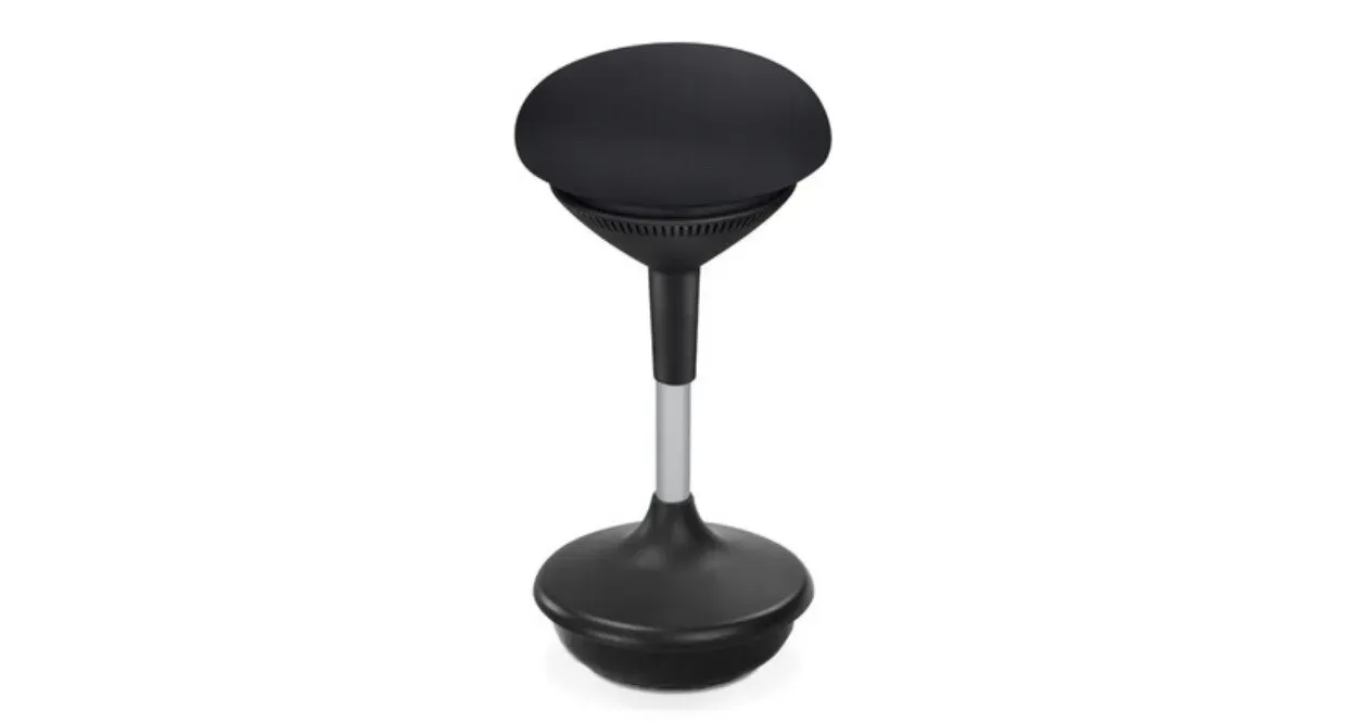 Uplift Desk Black Motion Stool CHR454 NEW