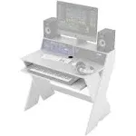 Glorious Sound Desk Compact Studio Workstation in White