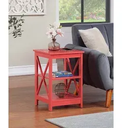 Oxford End Table with Shelves