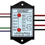 DPST 1NO 1NC 8Amp Latching Relay Module (DC 12V)