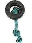 Mammoth Dog Toy - TireBiter II with Rope