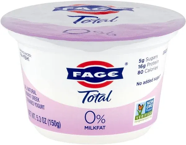 Fage Total 0% Plain Greek Yogurt