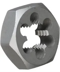 M16 X 1.5 Carbon Steel Hex Re-Threading Die