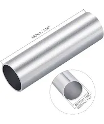 Uxcell 6063 Aluminum Round Tube Tubing OD Inner Dia Length