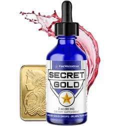 FWS Colloidal Gold - Liquid Gold Drops - 99.99% Pure Swiss Gold