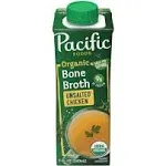 Buy Bone Broth Chicken Org Case of 1 X 8 Oz By Pacific Foods | Herbspro.com