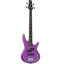 Ibanez GSRM20 Mikro 4-String Bass Guitar, Metallic Purple