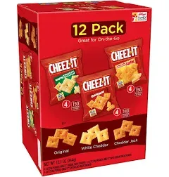 Cheez-it Cheese Crackers Baked Snack Crackers