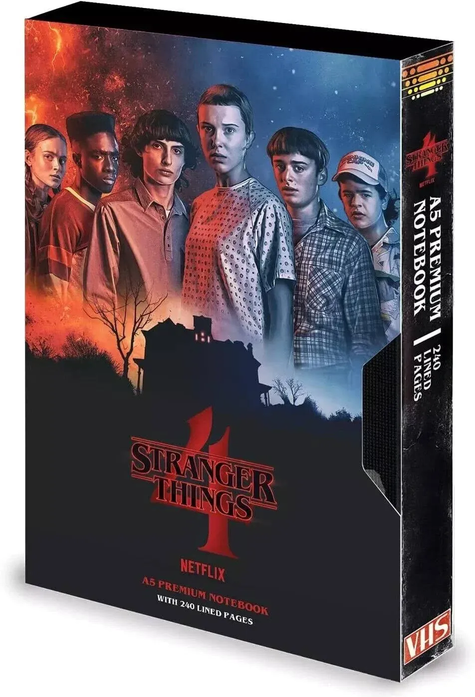 Stranger Things 4 (VHS) A5 Premium Notebook