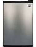 RCA | 4.5 Cu. Ft. Mini Fridge - Stainless Steel | Realry