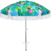 AMMSUN 6.5ft Outdoor Patio Beach Umbrella