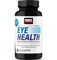 (1 Pack) Force Factor - Eye Health Vitamin &amp; Mineral - 60 Capsules - EXP 05/26