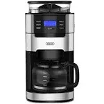 Gevi 10-Cup Programmable Grind and Brew Coffee Maker Drip Coffee