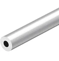 6063 Aluminum Round Tube, 300mm Length 13mm OD 10mm Inner Dia Seamless Aluminum Straight Tubing 3 Pcs