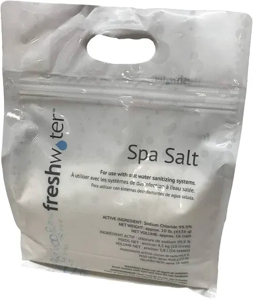 Freshwater Spa Salt 10 lb. Bag