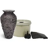 Aquascape - Small Stacked Slate Urn Fountain Kit