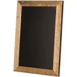 Ilyapa Framed Chalkboard Sign - 10x14 or 12x16 Inch Sizes - Rustic