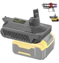 Upgrade for Dyson V10 Battery Adapter Replacement, for Dewalt 20V Battery Work for Dyson V10 SV12 Series Vacuum Cleaner (Adapter only)