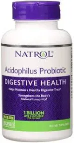 Natrol Acidophilus Probiotic Digestive Health 150 Capsules Exp 8/26 NEW OTHER