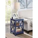 Convenience Concepts Oxford End Table with Shelves