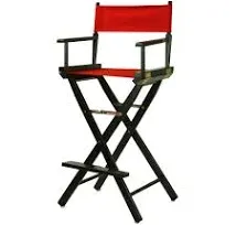 Casual Home 30" Director's Chair Black Frame-Green Canvas