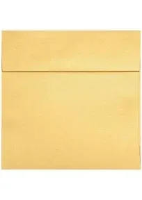 LUXPaper Square Invitation Envelopes | Peel & Press | 5" x 5" | Bright White | 70lb. Text | 50 Qty