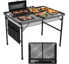 WildFinder 3x2 ft Folding Grill Table