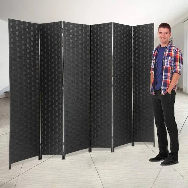 Room Dividers and Folding Privacy Screens 4 Panel 6 Ft Foldable Portable Room Se