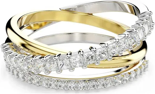 SwarovskiHyperbola multi-band ring